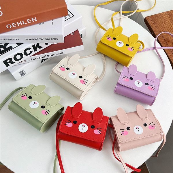 Little Girls Cute Cartoon Shoulder Bag Messenger Bag Girls Crossbody Bag for Children's Gift